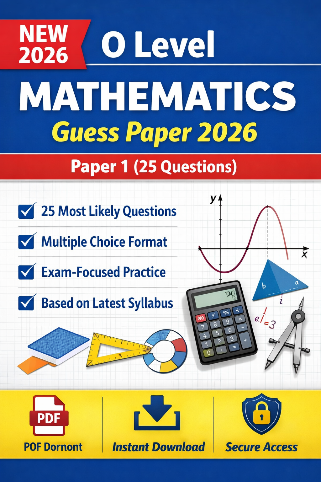 o levels math guess paper